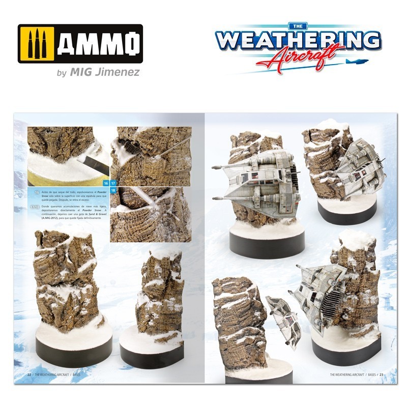 AMMO MIG 5221 THE WEATHERING AIRCRAFT #21 - Bases (English)