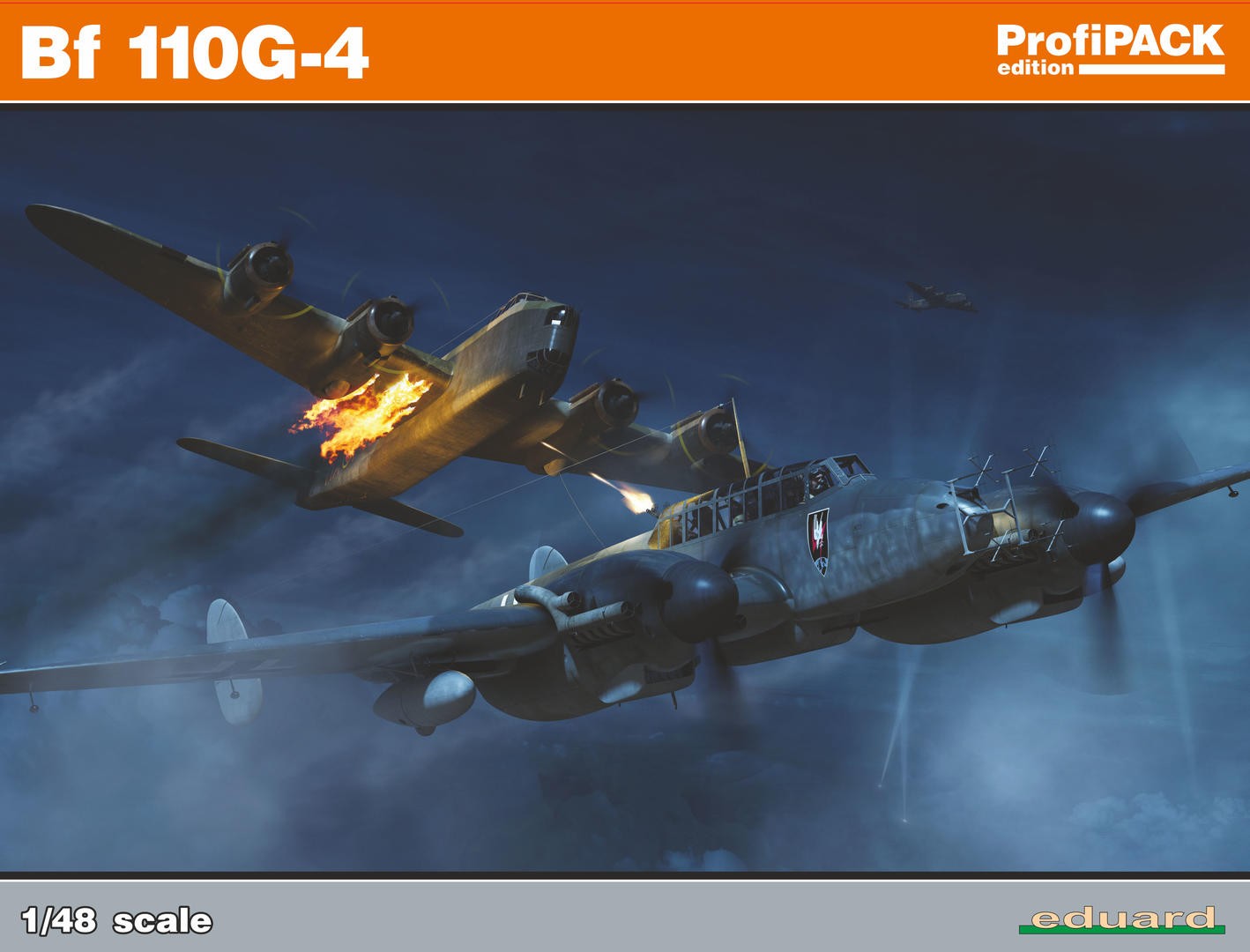 EDUARD 8208 1/48 Bf 110G-4 SAVAŞ UÇAĞI MAKETİ