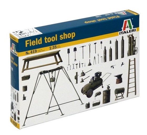 ITALERI 0419 1/35 FIELD TOOL SHOP ASKERİ MAKET