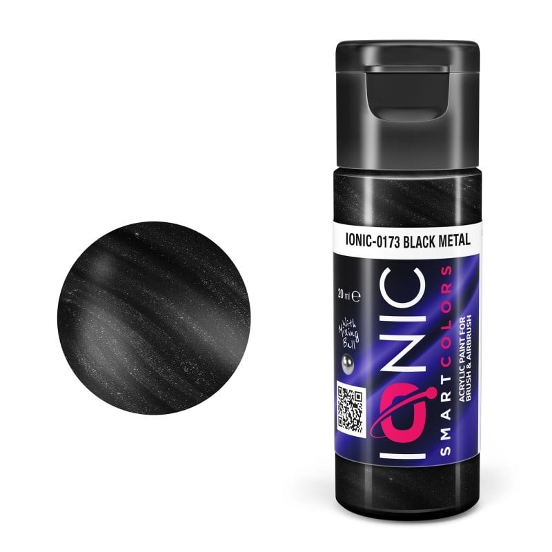 AMMO MIG IONIC 0173 Black Metal AKRİLİK MAKET BOYASI
