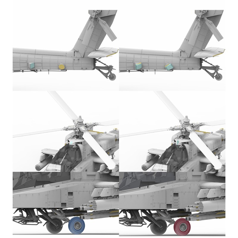 TAKOM 2602 1/35 AH-64E Apache Guardian Attack Helicopter Saldırı Helikopteri Maketi