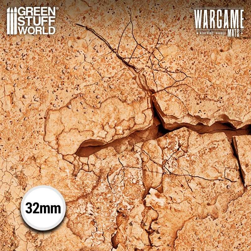 GREEN STUFF WORLD 6343 Neoprene Mat Dreadrock Badlands (120x180cm) - MASAÜSTÜ OYUN MATI