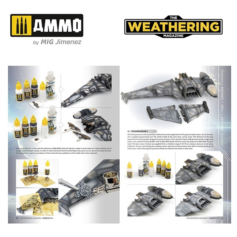 AMMO MIG 4536 THE WEATHERING MAGAZINE #37 – Airbrush 2.0 ENGLISH