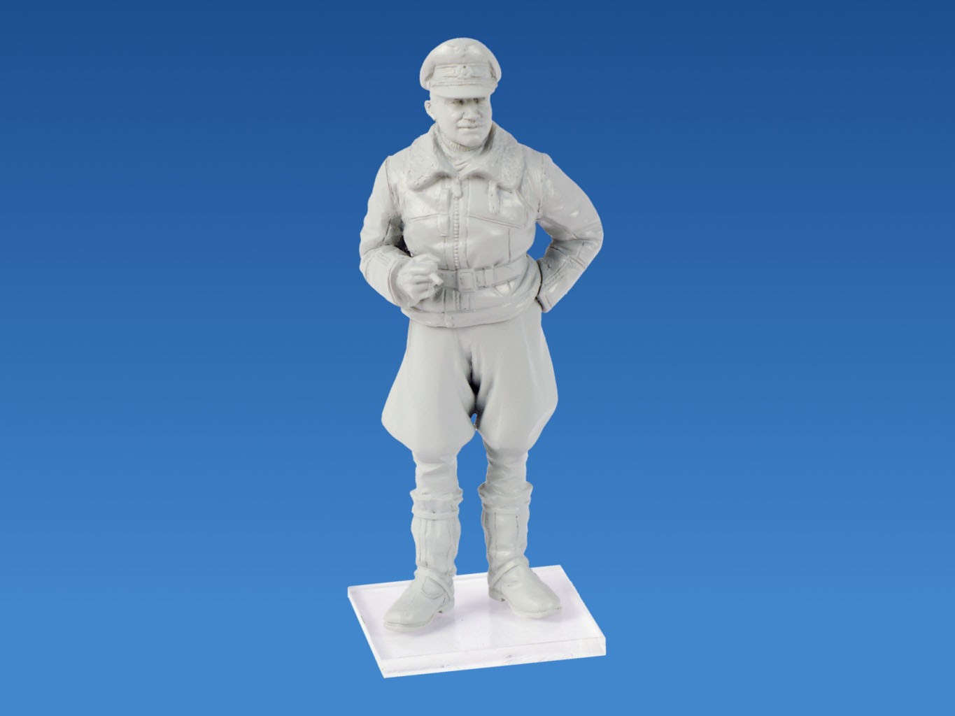 ICM 48086 1/48 WWII German Luftwaffe Pilots and Ground Personnel in Winter Uniform (5 figures) FİGÜR MAKETİ