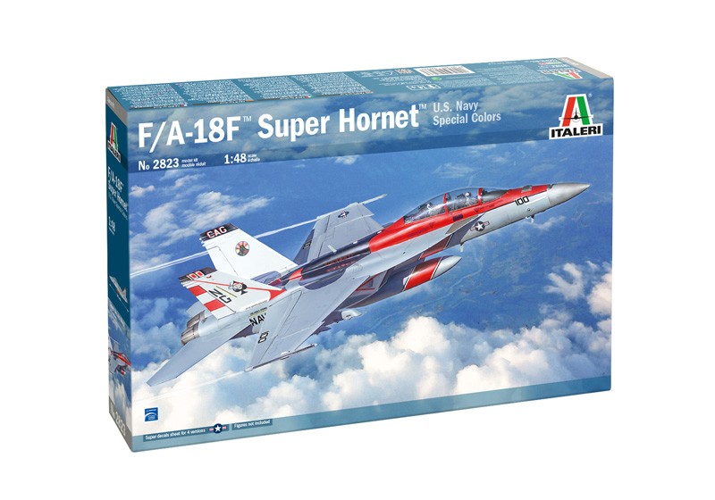ITALERI 2823 1/48 F/A-18F Super Hornet U.S. Navy Special Colors SAVAŞ UÇAĞI MAKETİ