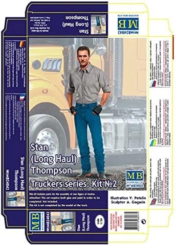 MASTER BOX 1/24 24042 Truckers series. Stan (Long Haul) Thompson