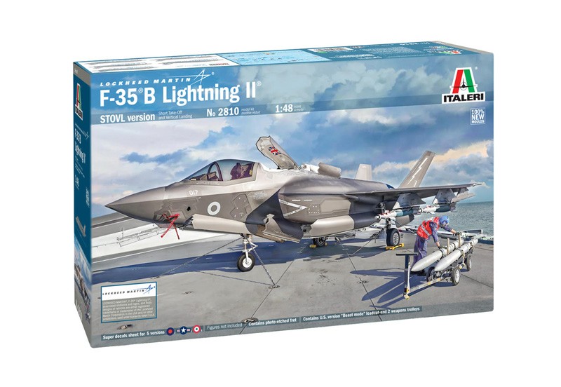 ITALERI 2810 1/48 F-35 B Lightning II YENİ NESİL SAVAŞ UÇAĞI MAKETİ