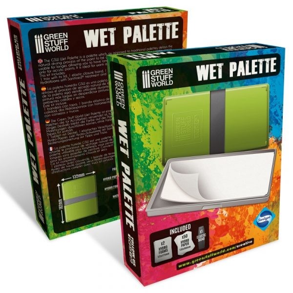 GREEN STUFF WORLD 10183 Wet Palette ISLAK BOYA PALETİ