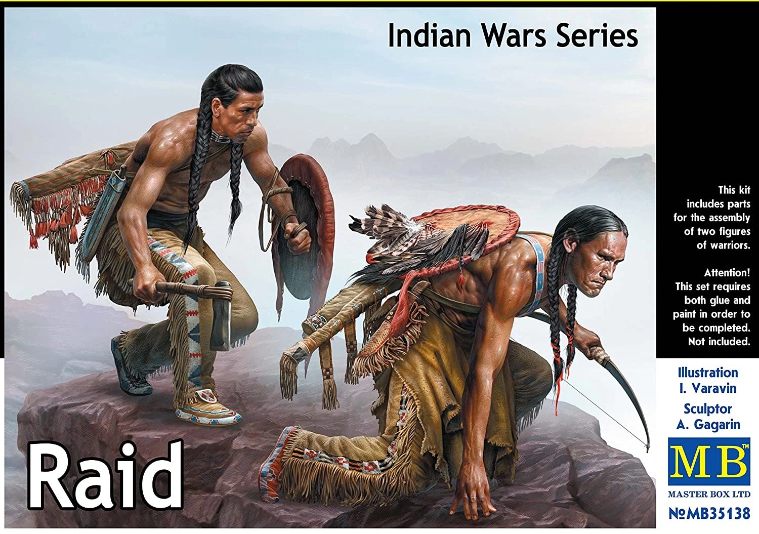 MASTER BOX 1/35 35138 "Indian Wars Series. Raid"