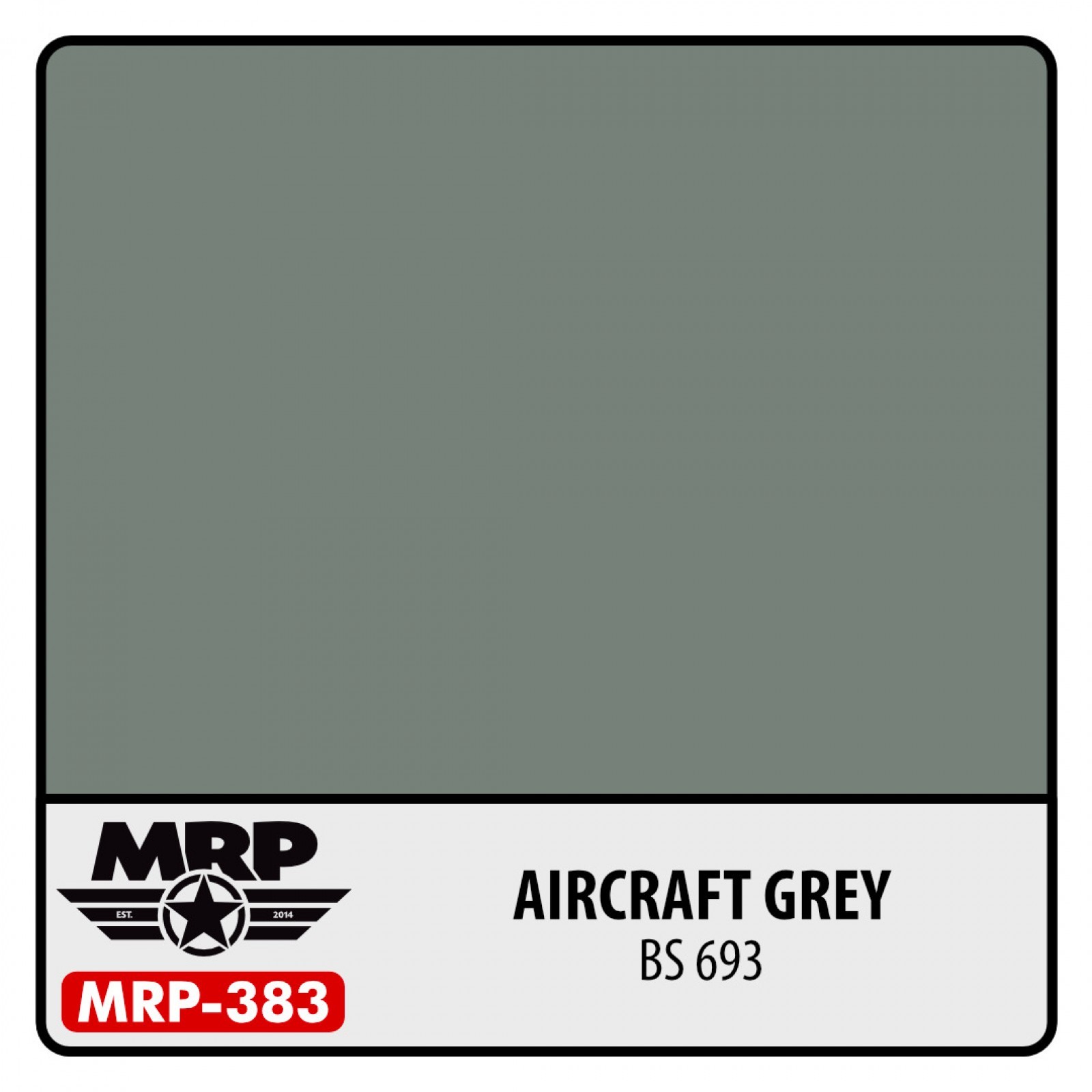 MR PAINT 383 AIRCRAFT GREY BS693 30ml LAKER MAKET BOYASI