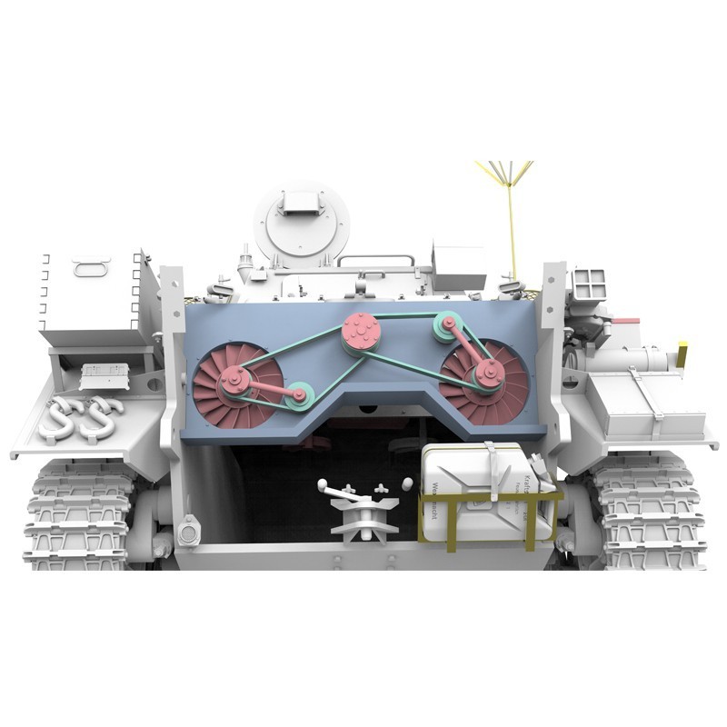 BORDER MODEL 018 1/35 Pz.Kpfw II Ausf.L Luchs (Late Production) TANK MAKETİ