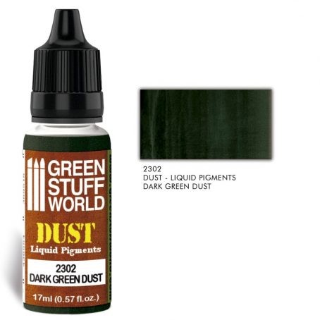 GREEN STUFF WORLD 2302 LİQUİD PİGMENTS DARK GREEN DUST SIVI PIGMENT