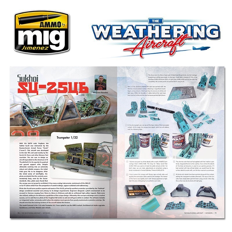 AMMO MIG 5207 THE WEATHERING AIRCRAFT #7 - Interiors