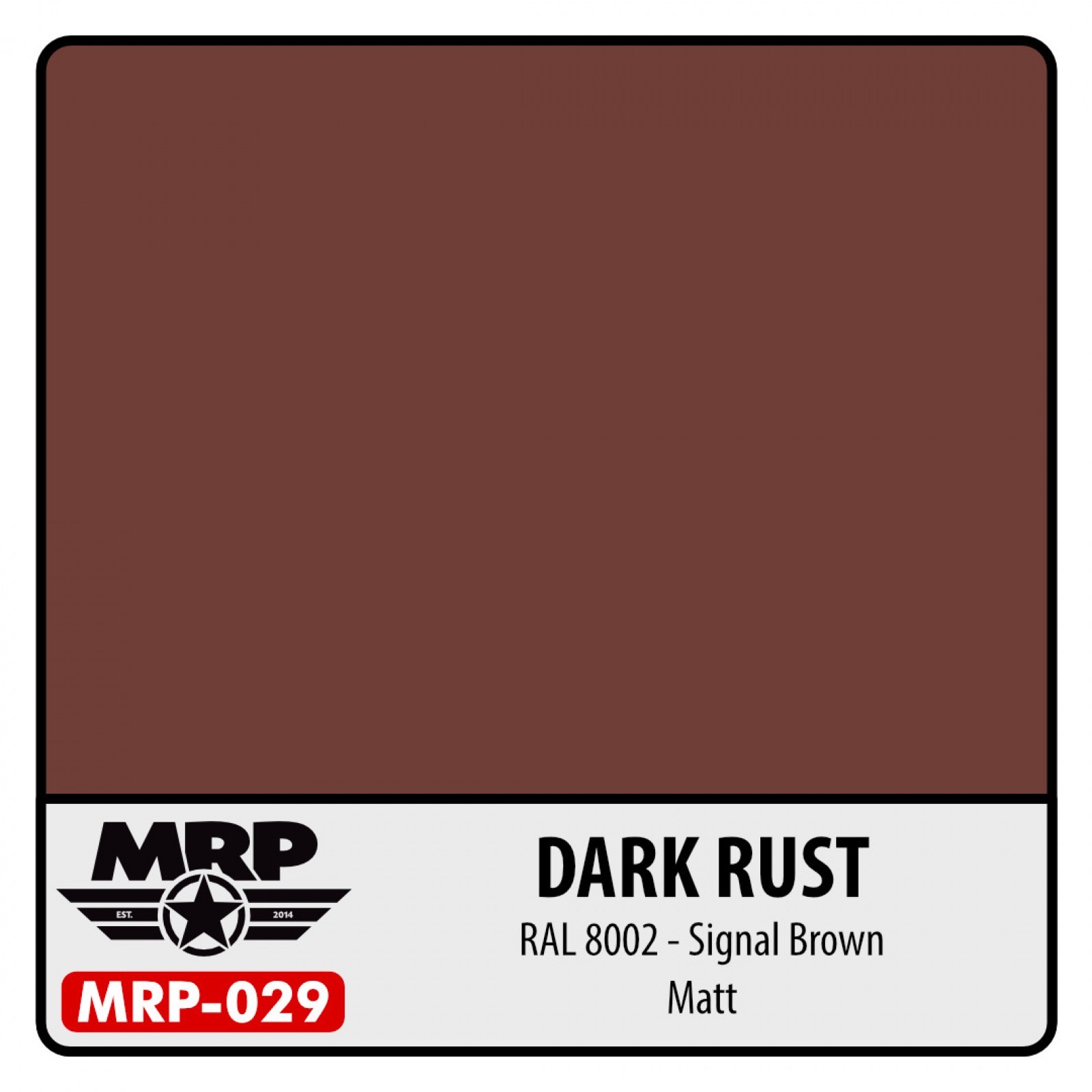 MR PAINT 029 Signal Brown RAL 8002 30ml LAKER MAKET BOYASI