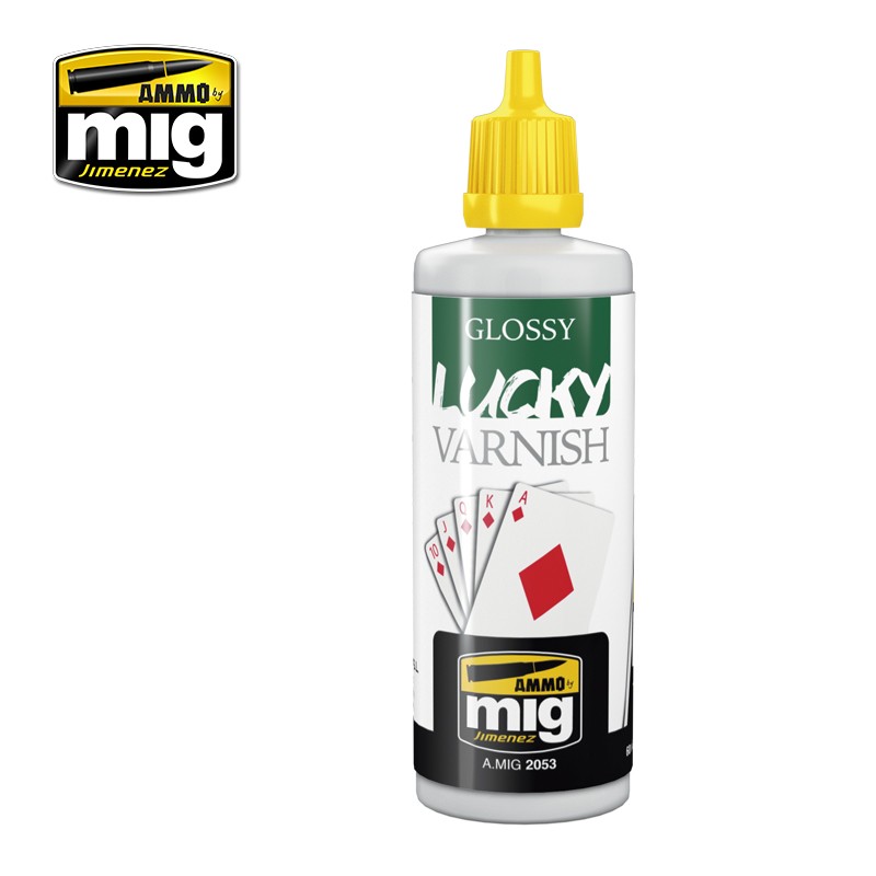 AMMO MIG 2053 GLOSSY LUCKY VARNISH (60 ML) MAKET VERNİĞİ