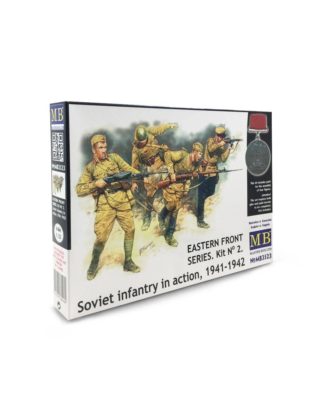 "Eastern Front Series. Kit \u2116 2. Soviet Infantry in action, 1941-1942"