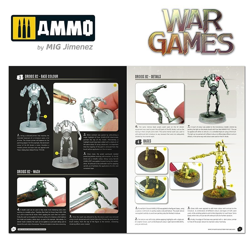 AMMO MIG 6285 How to Paint Miniatures for Wargames (English) - MASAÜSTÜ OYUNLARI İÇİN FİGÜR BOYAMA TEKNİKLERİ KİTABI