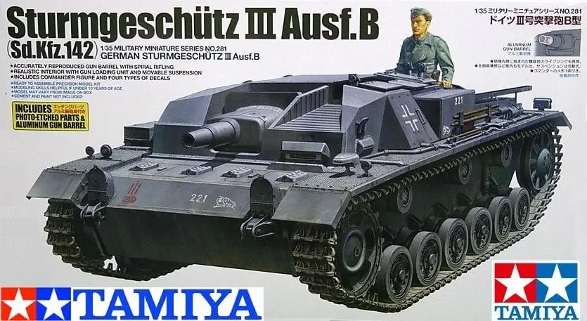 TAMIYA 35281 1/35 Strumgeshutz lll Ausf.B İkinci Dünya Savaşı