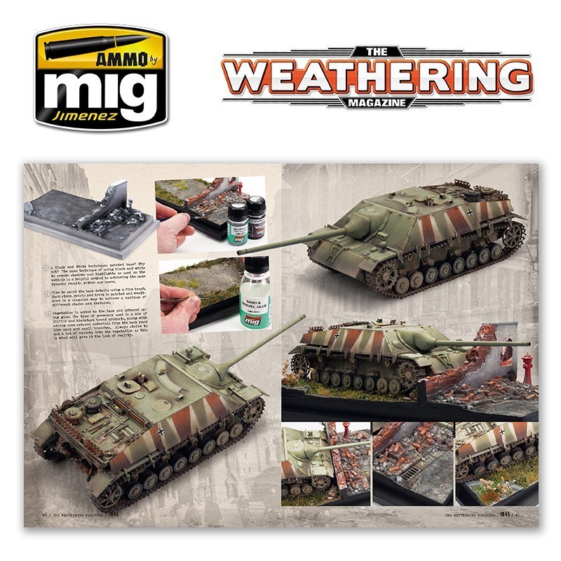 AMMO MIG 4510 THE WEATHERING MAGAZINE #11 – 1945 ENGLISH BOYAMA TEKNİKLERİ DERGİSİ