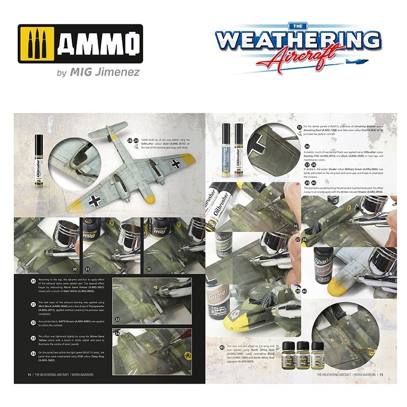 AMMO MIG 5223 THE WEATHERING AIRCRAFT #23 - Worn Warriors