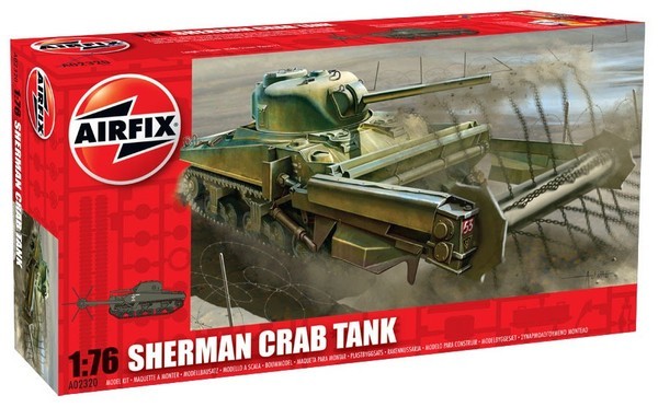Airfix 02320 1/76 Sherman Crab TANK MAKETİ