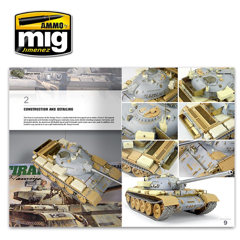 AMMO MIG 6155 ENCYCLOPEDIA OF ARMOUR MODELLING TECHNIQUES – Vol. Extra Complete Process English