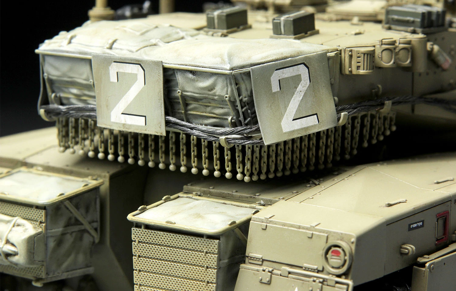 MENG TS-005 1/35 ISRAEL MAIN BATTLE TANK MERKAVA Mk.3 BAZ w/NOCHRI DALET MINE ROLLER SYSTEM İSRAİL TANK MAKETİ