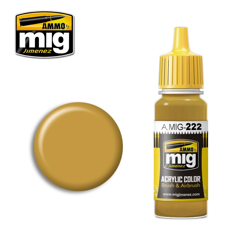 AMMO MIG 0222 RLM 79 Sandgelb MAKET BOYASI