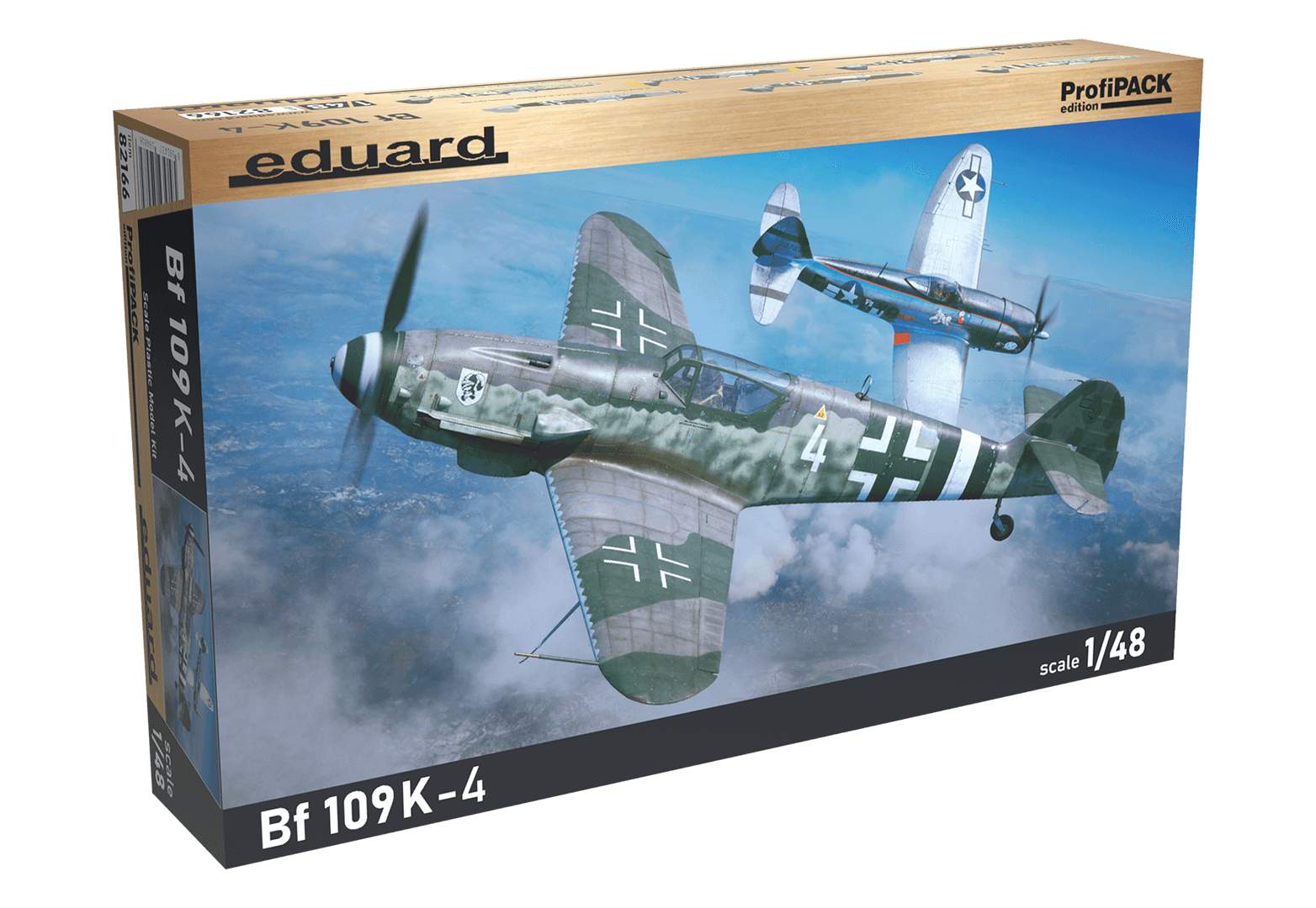 EDUARD 82166 1/48 Bf 109K-4 SAVAŞ UÇAĞI MAKETİ