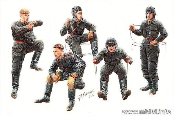 MASTER BOX 1/35 3568 “Soviet Tank Crew, 1943-1945”
