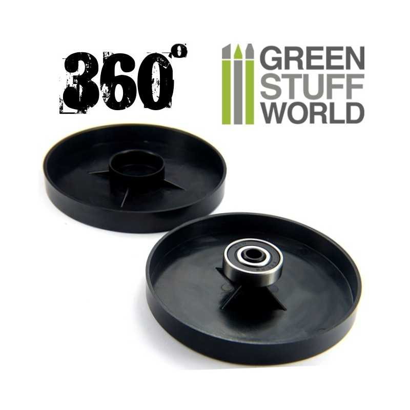 GREEN STUFF WORLD 1313 Banding Rotary Wheel 110mm - DÖNER TABLA 110MM