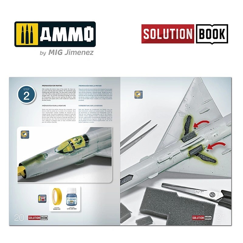 AMMO MIG 6521 METALİK UÇAKLARI NASIL BOYARIZ TEKNİK İÇERİKLİ DERGİ