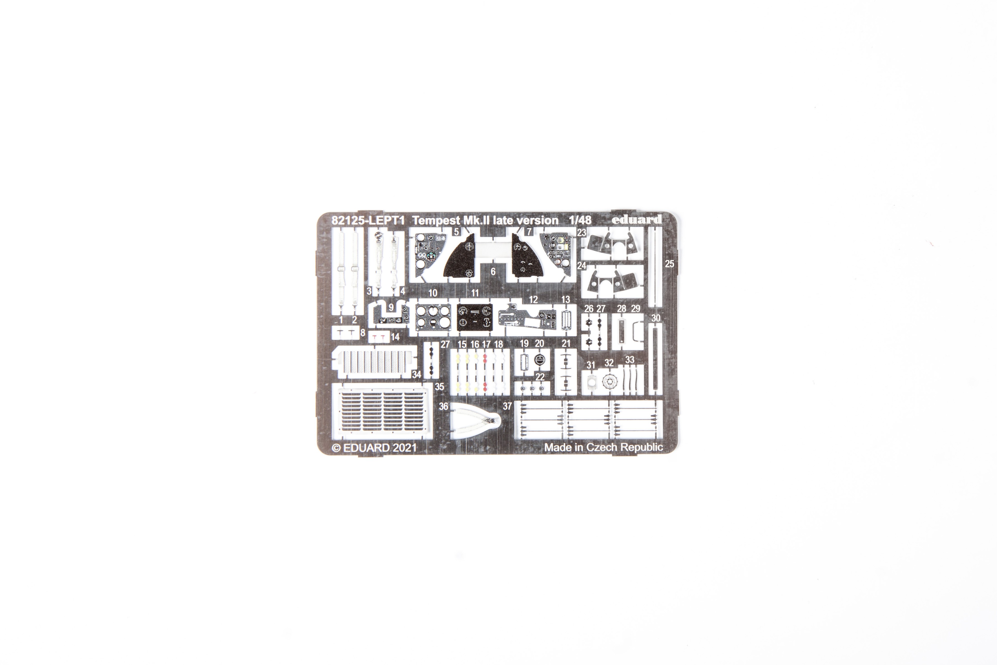 EDUARD 82125 1/48 Tempest Mk. II late version SAVAŞ UÇAĞI MAKETİ