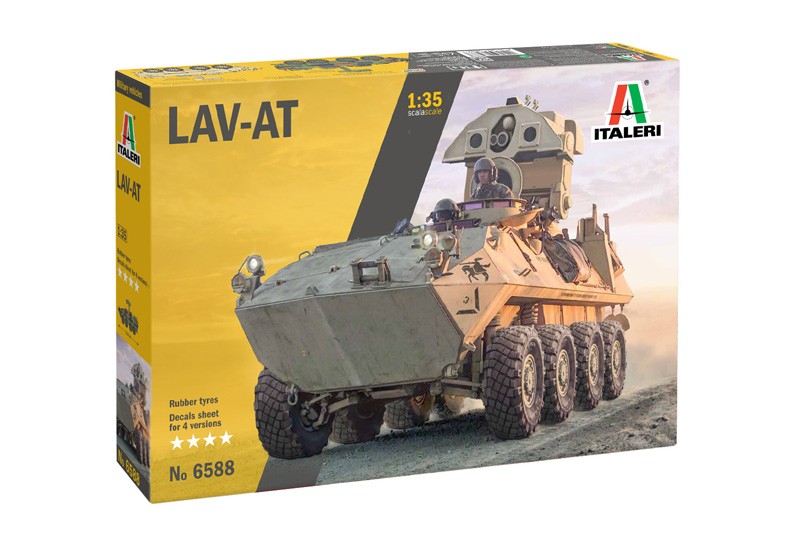 ITALERI 6588 1/35 LAV-AT ASKERİ ZIRHLI ARAÇ MAKETİ