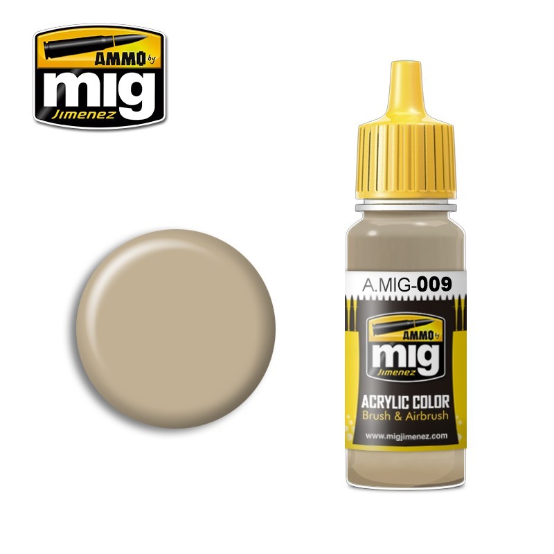 AMMO MIG 0009 RAL 7027 SANDGRAU MAKET BOYASI