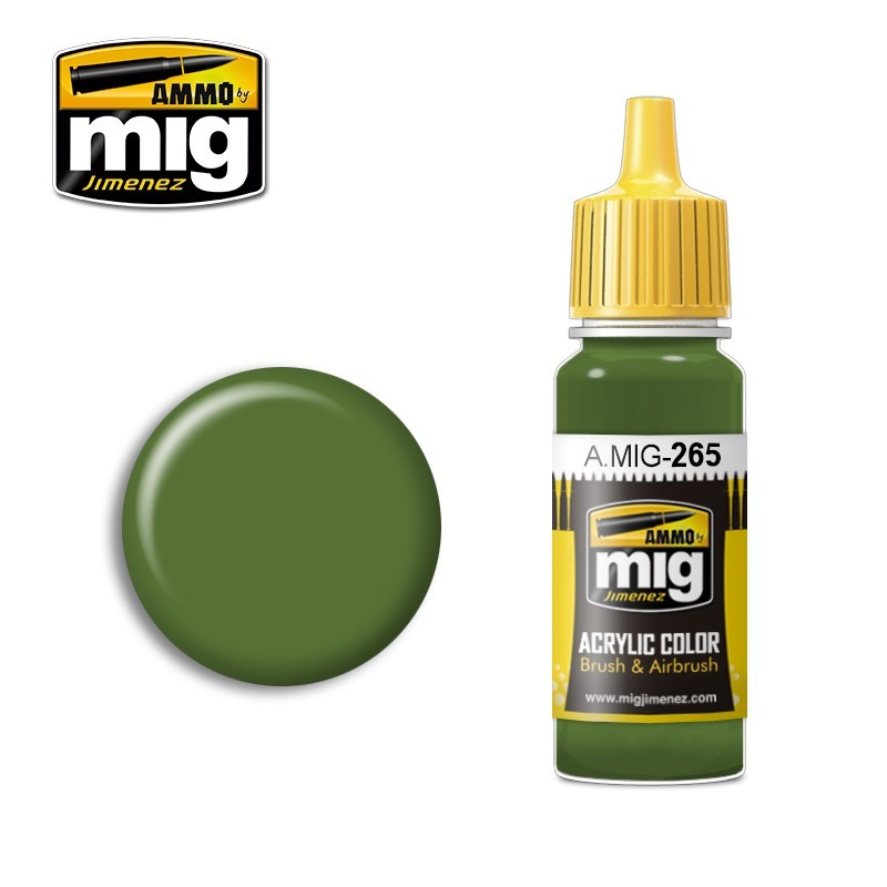 AMMO MIG 0265 IJA MITSUBISHI GREEN MAKET BOYASI