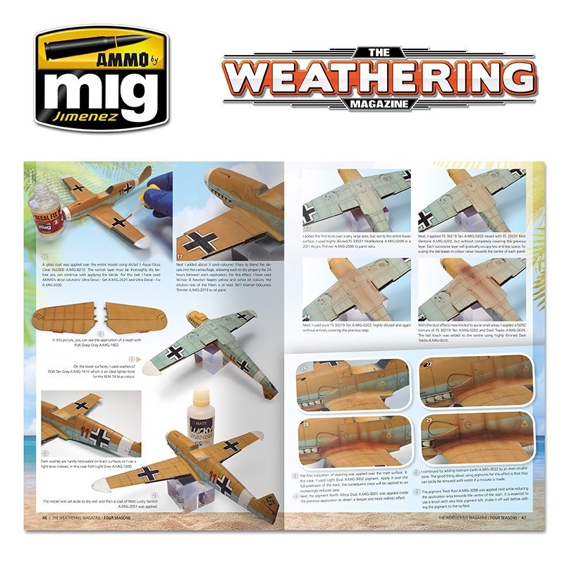 AMMO MIG 4527 THE WEATHERING MAGAZINE #28 – Four Seasons ENGLISH