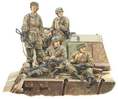 DRAGON 6113 1/35 3rd FALLSCHIRMJÄGER DIVISION (ARDENNES 1944) İKİNCİ DÜNYA SAVAŞI ALMAN ASKERLERİ FİGÜR MAKETİ