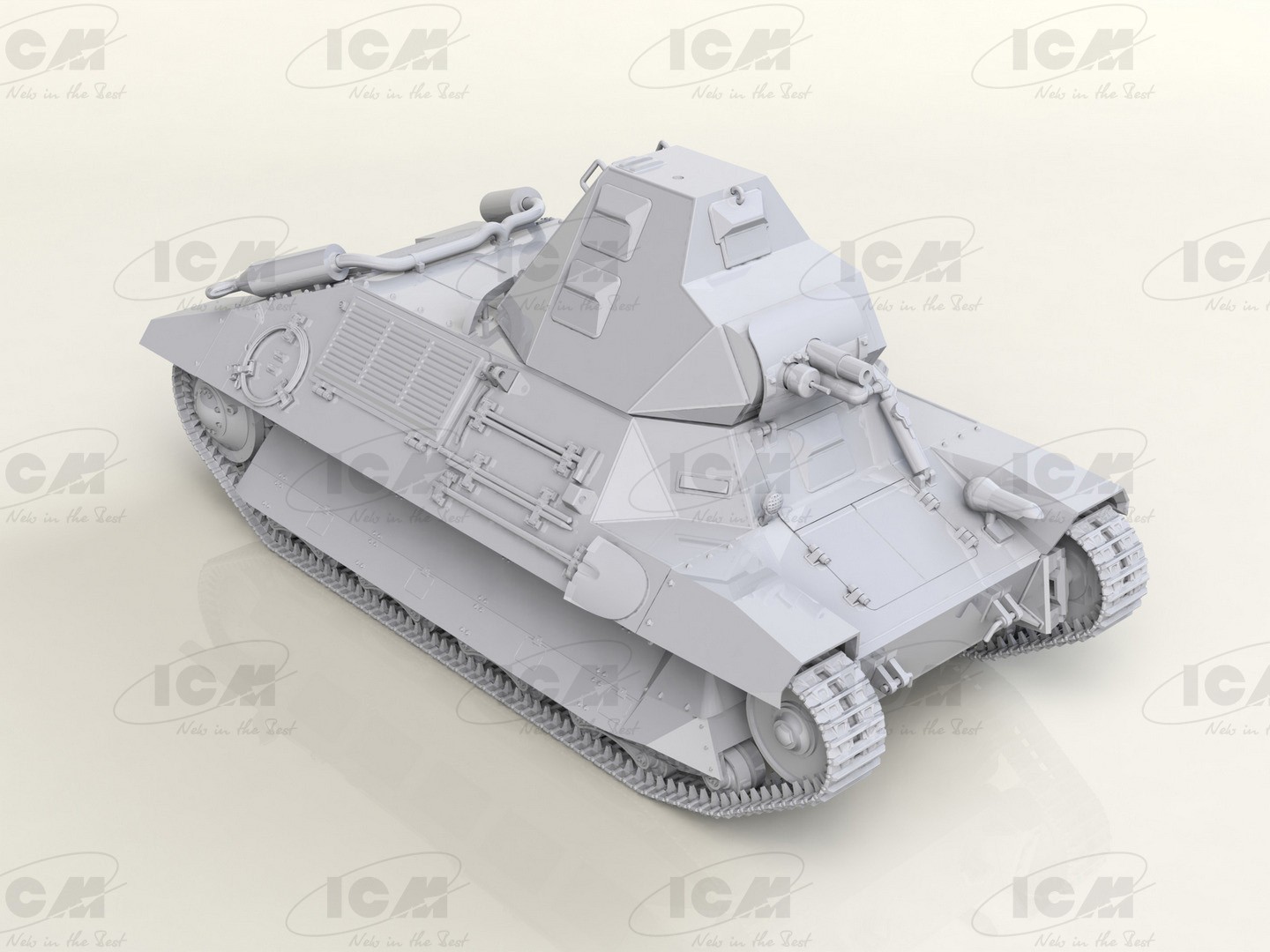 ICM 35336 1/35 FCM 36 FRANSIZ TANK MAKETİ