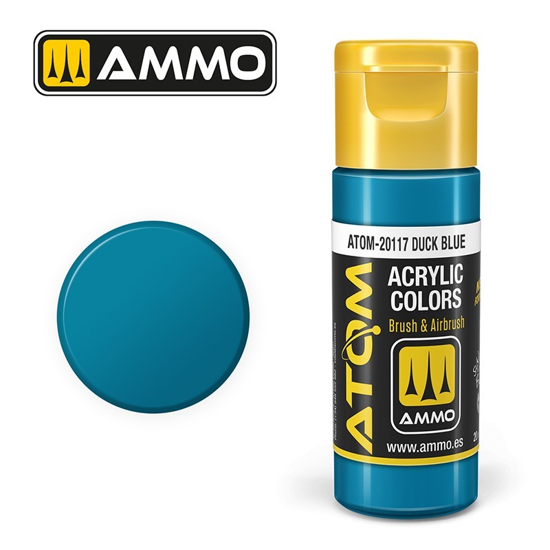 AMMO MIG ATOM 20117 Duck Blue AKRİLİK MAKET BOYASI