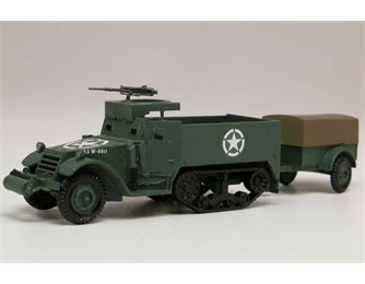 Airfix 02318 1/76 American Half Track M3 ASKERİ KARA ARACI MAKETİ