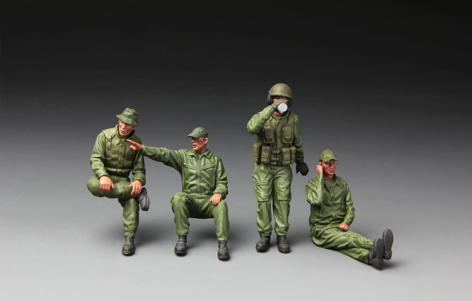 MENG HS-002 1/35 IDF TANK CREW İSRAİL TANK PERSONELİ FİGÜR MAKETİ