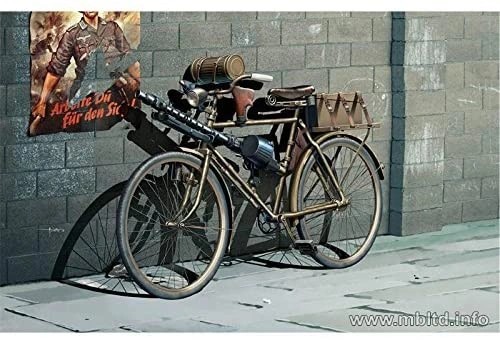 MASTER BOX 1/35 35165  "GERMAN MILITARY BICYCLE, WWII ERA" BİSİKLET MAKETİ