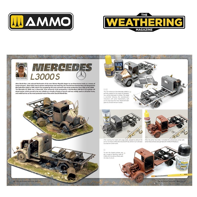 AMMO MIG 4537 THE WEATHERING MAGAZINE #38 – Rust 2.0 ENGLISH