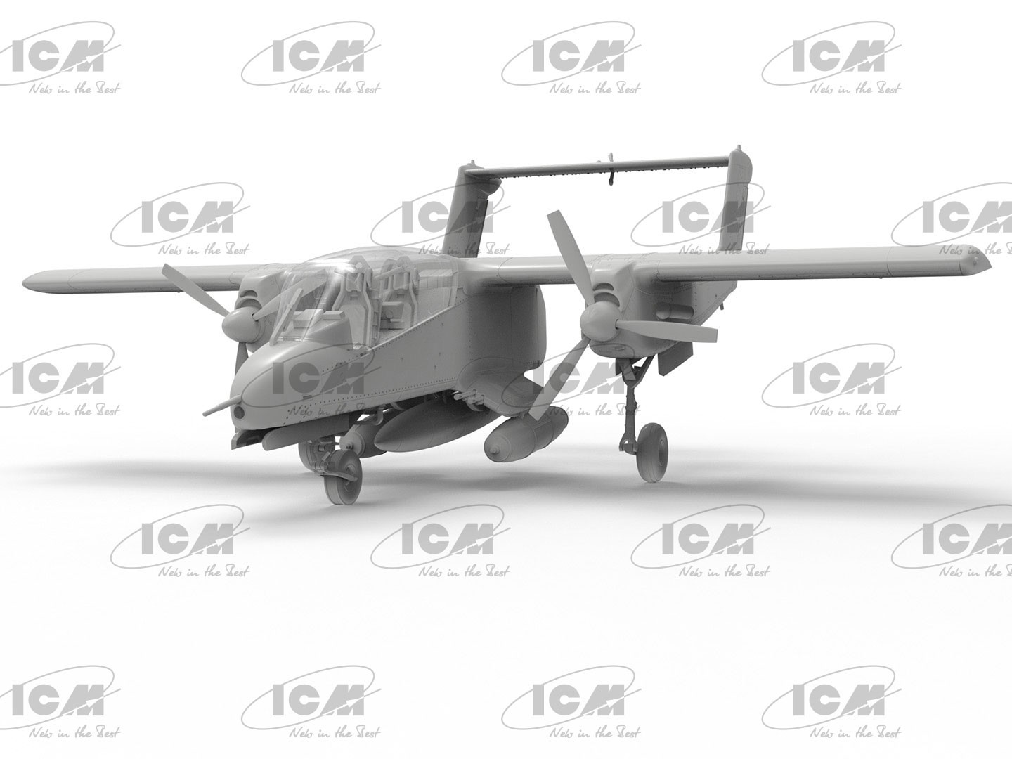 ICM 72185 1/72 OV-10А Bronco ASKERİ UÇAK MAKETİ