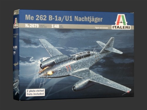 ITALERI 2679 1/48 Messerschmitt Me 262 B - 1a / U1 ASKERİ UÇAK MAKETİ