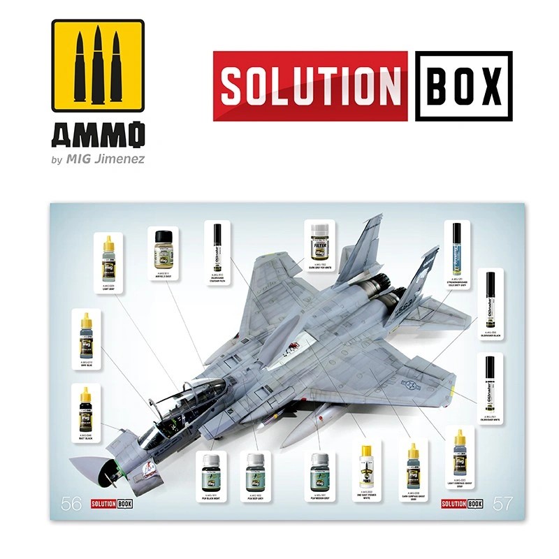 AMMO MIG 6509 AMERİKAN UÇAKLARINI NASIL BOYARIZ TEKNİK İÇERİKLİ DERGİ