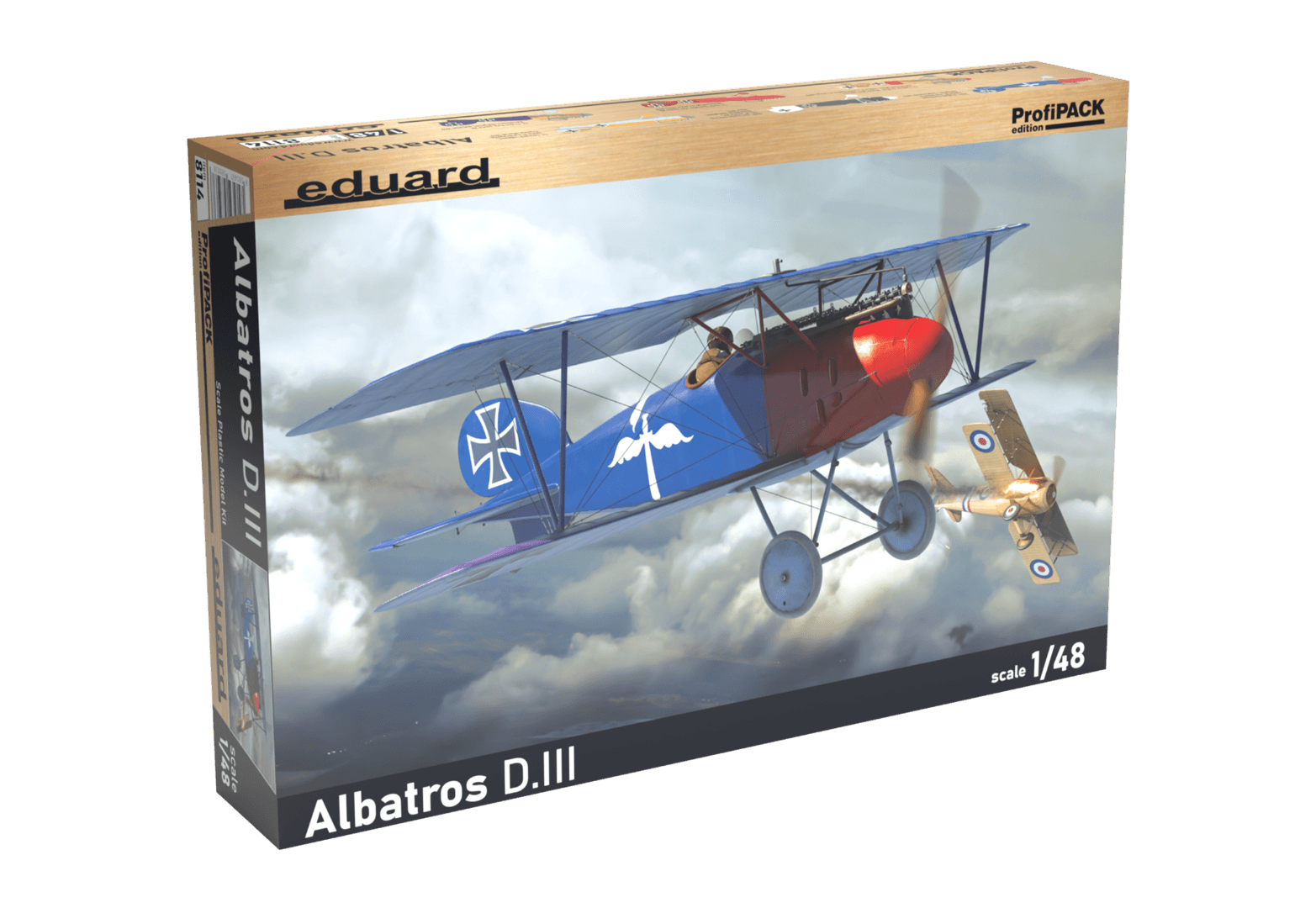 EDUARD 8114 1/48 Albatros D. III SAVAŞ UÇAĞI MAKETİ