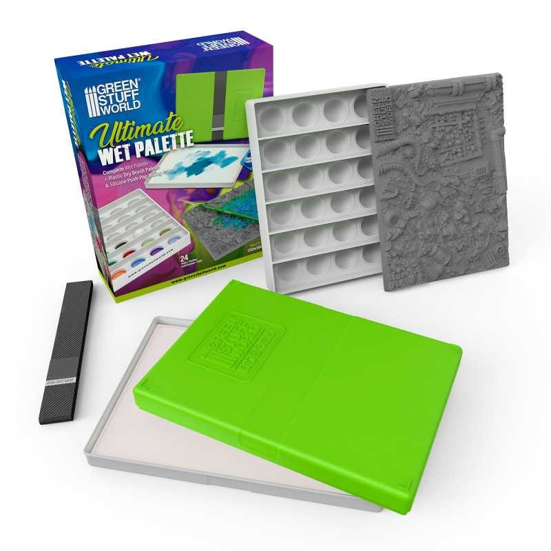 GREEN STUFF WORLD 14160 Ultimate Wet Palette - ISLAK BOYA PALETİ