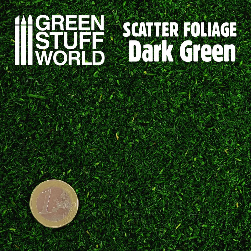 GREEN STUFF WORLD 10514 Scatter Foliage - Dark Green - 280 ml